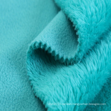 Knit Polyester Polar Fleece and Sherpa Fleece Bonded Fabric